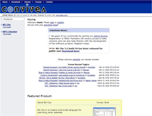 Tablet Screenshot of convivea.com